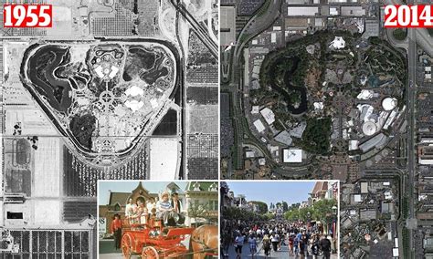 Disneyland Then And Now