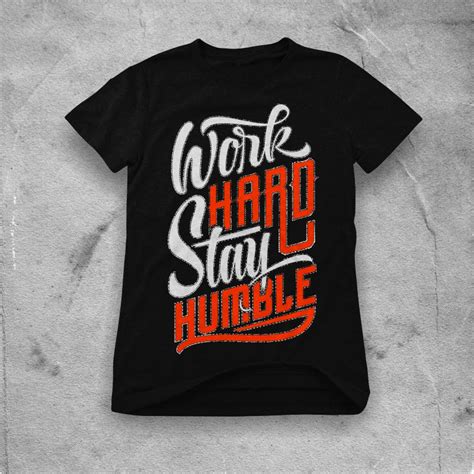 Typography T Shirt Design Template
