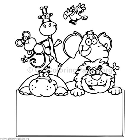 Here we have giraffes, elephants, parrots, big jungle cats, snakes, lions, some jungle scenes and of course a few learn about other places in the world and bring the jungle to life with color! Jungle Animals Coloring Pages - GetColoringPages.org