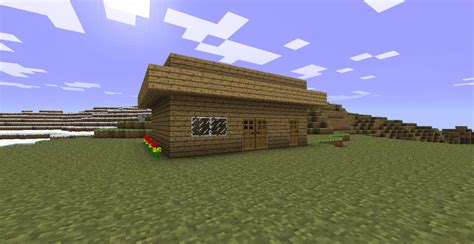 See my guide and you will build a compact house 5 by 5 blocks. Simple House Minecraft Project