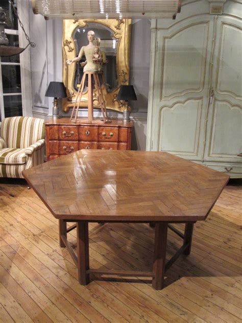You can build any of these tables with individual free time. Outstanding 1950s Hexagonal Dining Table and Chairs from ...