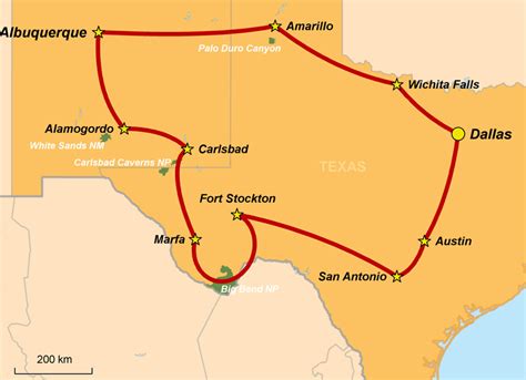 Usa Höhepunkte Von Texas And New Mexico Biker Reisen
