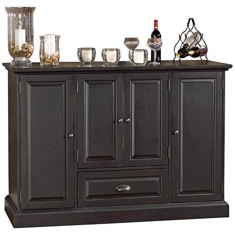 Take this bar stool for example: American Heritage Carlotta Antique Black Bar Cabinet ...