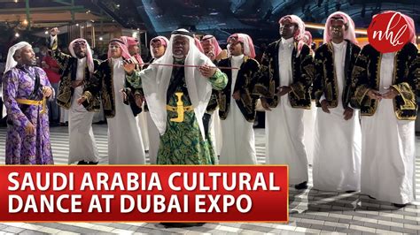 Saudi Arabia Traditional Dance Saudi Arabia Medkal Expo 2020 Dubai Youtube