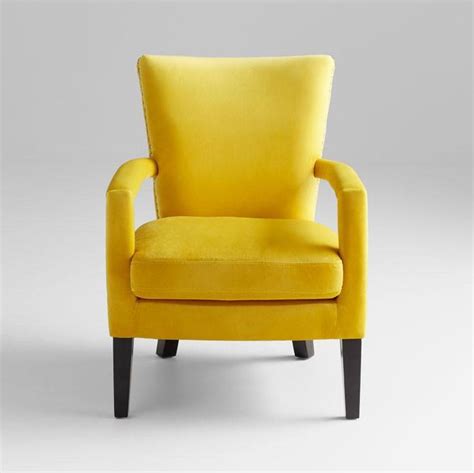 Occasional, cocktail, snuggle, armchair, we love them all! Colonel Mustard Yellow Accent Chair | Accent chairs ...