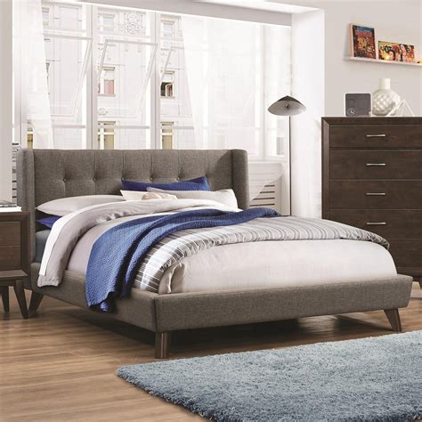 Carringtons interiors have a wide range of traditional and contemporary carringtons interiors. Coaster Carrington King Upholstered Wing Bed | Dream Home ...