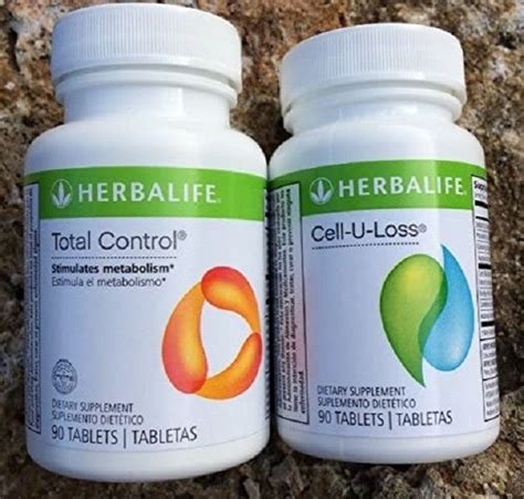 Herbalife Total Control And Cell U Loss Combo 90 Tablets Each