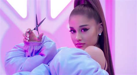 Ariana Grande Cuts Her Iconic Ponytail In New Perfume Ad Iheart