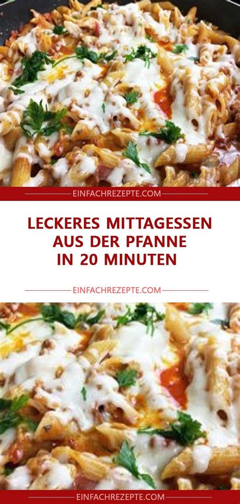 Maybe you would like to learn more about one of these? Leckeres Mittagessen aus der Pfanne in 20 Minuten (mit ...