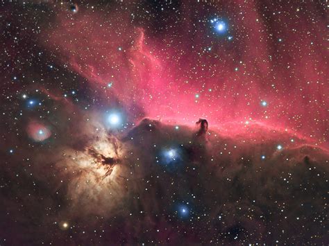 Flame And Horsehead Nebula Astronomy Images At Orion Telescopes