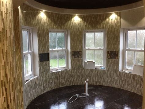 This Project Is Coming Along Nicely Discover How To Tile A Curved Wall