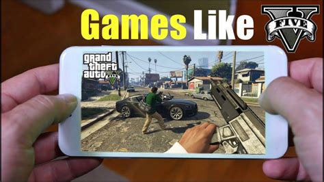 Top 10 Games Like Gta 5 For Androidios High Graphic Youtube