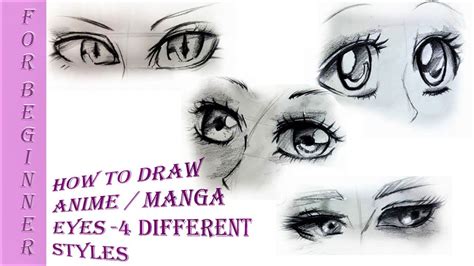 Maybe you would like to learn more about one of these? How To Draw Anime / Manga Eyes - 4 Different Styles (For Beginners) - YouTube