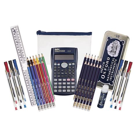 Buy Oxford Complete School Stationery Set All In 1 Kit Avansas®