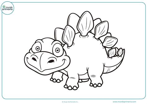 Dibujos De Dinosaurios Para Colorear E Imprimir Gratis - Páginas Colorear
