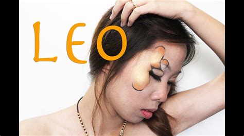 leo zodiac inspired make up youtube