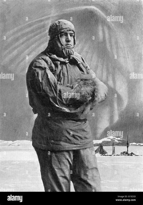 Sir Ernest Henry Shackleton 1874 1922 In 1914 Irish Explorer Of The Antarctic Shackleton