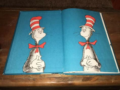 Mavin Vintage The Cat In The Hat By Dr Seuss Hardcover Book Copyright