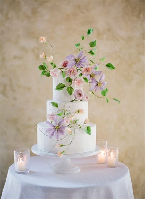 20 Fancy Floral Wedding Cakes Southbound Bride