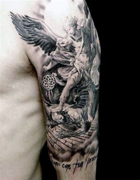 Cool Half Sleeve Tattoos For Men Inspiration Guide Angel