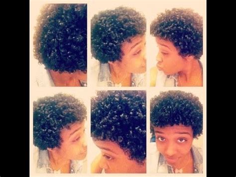 Natural Hair| Tightly Curly Method ft: Elasta QP Curling ...