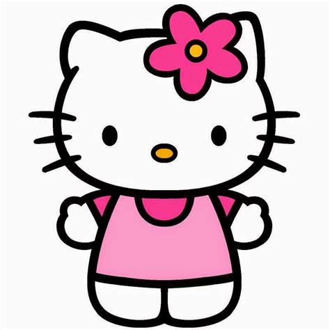 36 Gambar Sketsa Hello Kitty Lucu