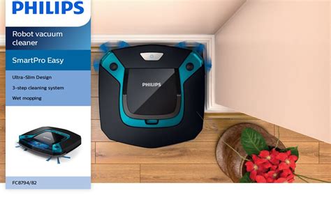 Philips Smart Robot Vacuum Cleaner Black