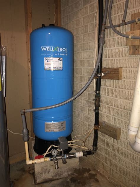 New Water Pressure Tank Pressure Tanks Residential Plumbing Water