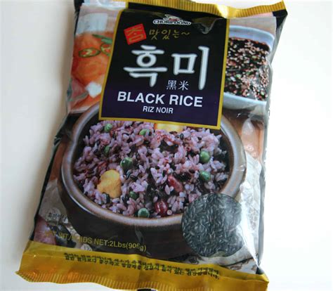 Black Sweet Rice Heukmi Chapssal Maangchis Korean Cooking Ingredients