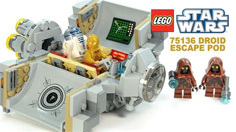 Lego Star Wars 75136 Droid Escape Pod W C 3po And R2 D2 Astromech
