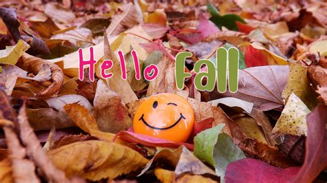 Hello Autumn Sign Wallpapers Wallpaper Cave