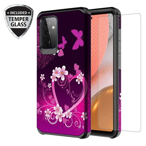 For Samsung Galaxy A02s Case Heavy Duty Slim Hybrid Shockproof Cover Protective Hard Tpu Phone