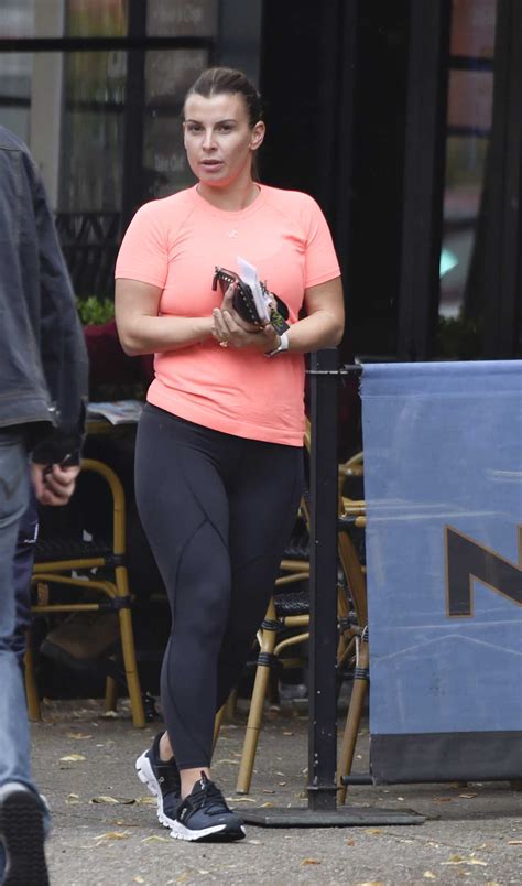 Coleen rooney (born april 3, 1986) is the wife of machester united soccer player wayne rooney. Coleen Rooney in a Pink Tee Was Seen Out in Alderley Edge ...