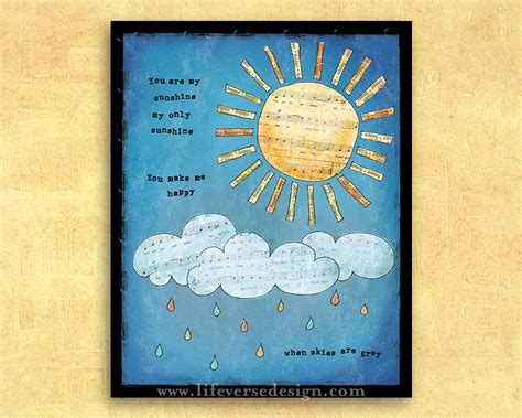 When you visit any website, it may store or retrieve information on your browser, mostly in the form of cookies. You Are My Sunshine Child's Room Art by Life Verse Design ...