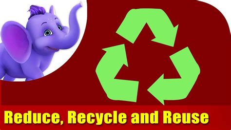Reduce Recycle Reuse Environmental Song In Ultra Hd 4k Appu Series