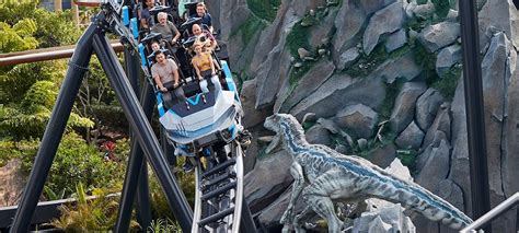 Montanha Russa Jurassic World Velocicoaster é Aberta Ao Público No Universal Orlando Resort