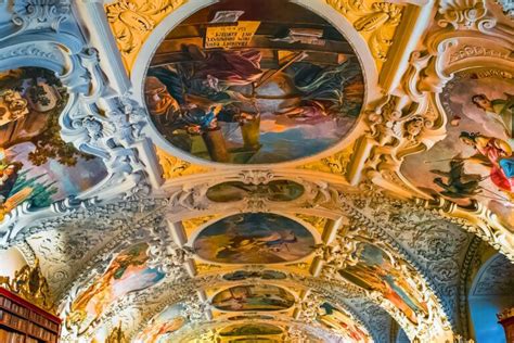 Strahov Monastery In Prague Amazing Czechia