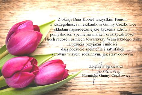 Z tej okazji przygotowaliśmy dla was podpowiedzi z. Burmistrz Zbigniew Jurkiewicz składa życzenia z okazji ...