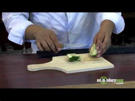 Keep reading to learn why the mexican lager is served with a lime. Bar Basics - How to Cut a Lime Wedge - YouTube