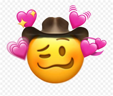 Emoji Cowboy Sticker Happycowboy Emojis For Iphone Free Emoji Png