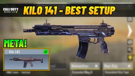 Kilo Best Gunsmith Class Setup Codm Kilo Fast Ads No Recoil