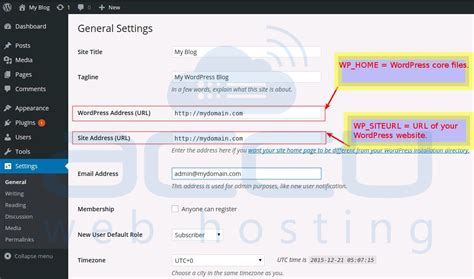 Copy the old domain folder to the new one · 3. How to change the Site URL and Home URL Settings in WordPress? - Knowledgebase - AccuWebHosting