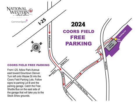 Parking And Maps National Western Stock Show