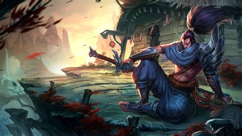 Hd wallpapers and background images. Yasuo Public Splash Art 4k Ultra HD Wallpaper | Background ...
