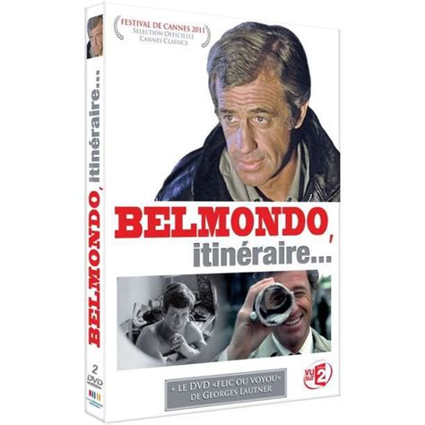 Dvd Jean Paul Belmondo Itinéraire En Dvd Film Pas Cher Jean Paul