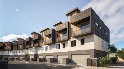 Desert Color Apartments And Townhomes Beecher Walker Architects
