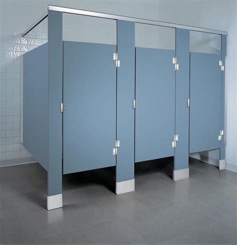 Solid Plastic Toilet Partitions Restroom Stalls And All