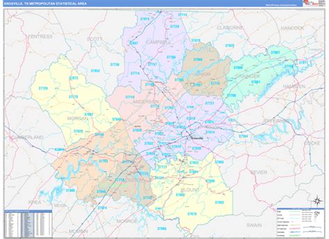 Knoxville Tn Area Zip Code Map Emilia Natividad