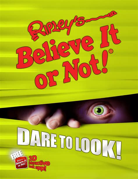 Start by marking ripley's believe it or not! Ripley's Believe It Or Not! Dare to Look! | Book by Ripley ...