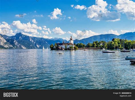 Lake Traunsee Image And Photo Free Trial Bigstock